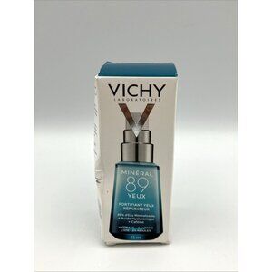 Vichy Mineral 89 Eye Repairing Fine Line Serum .5 Fl Oz New In Damaged Box